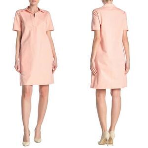 LAFAYETTE 148 NEW YORK Novella Spread Collar Dress